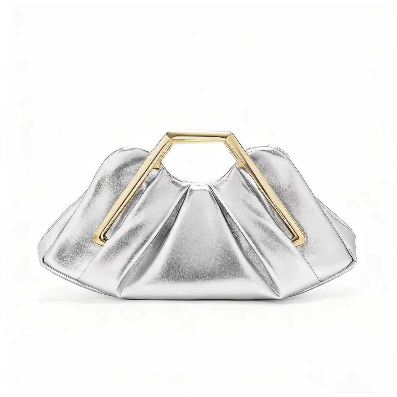 Women's Soft Leather Niche Cloud Dinner Pleated Premium Women's Handbag