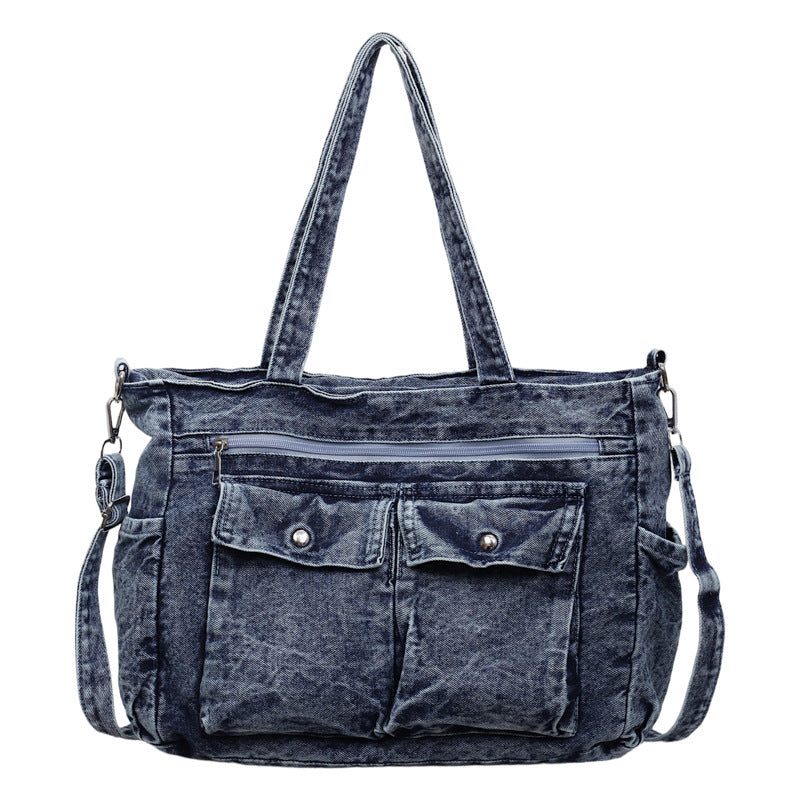Fashion Trendy Large Capacity Totes College Women's Messenger Bag