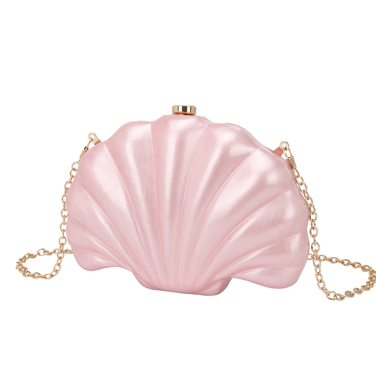 Women's Shell Natural Personality Dinner Chain For Bags