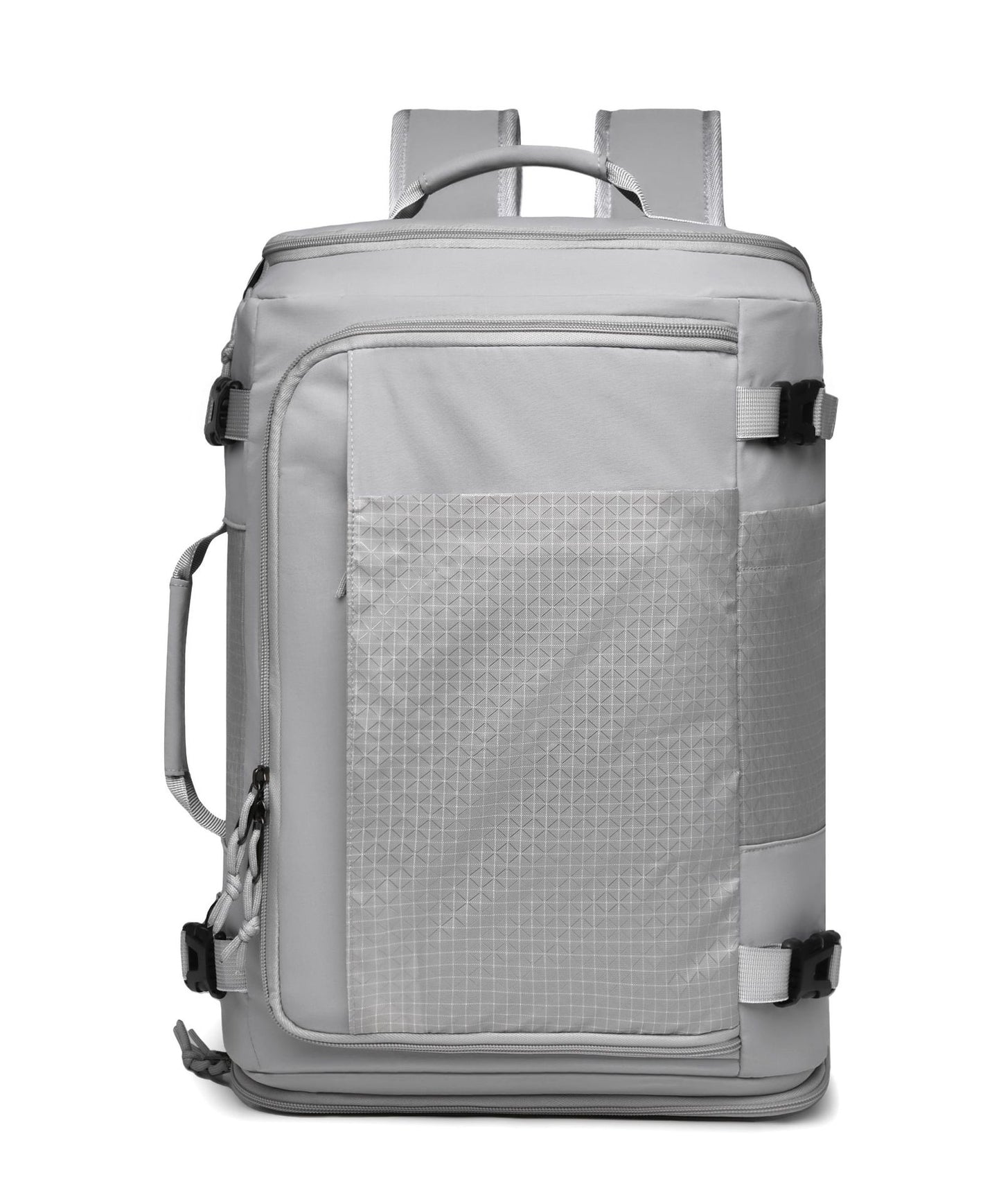 Men's Open Simple Breathable Large Capacity Independent Business Backpack