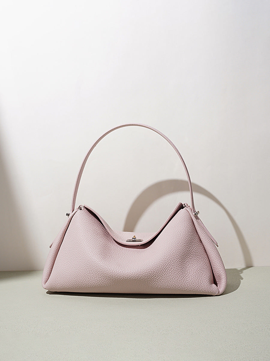 Women's Pattern First Layer Cowhide Summer Wind Niche Women's Handbag