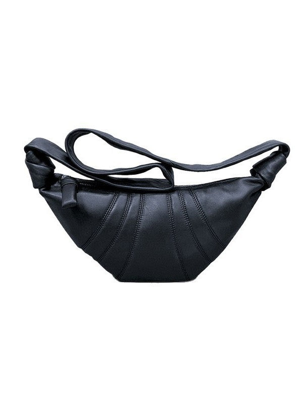 Women's Genuine Leather Dumpling High-grade Versatile Fashion Women's Messenger Bag