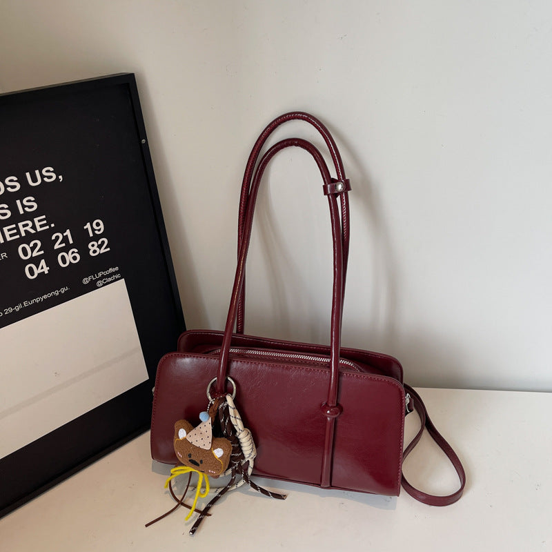 Women's Fashion Underarm Autumn Baguette Trendy Western Women's Messenger Bag