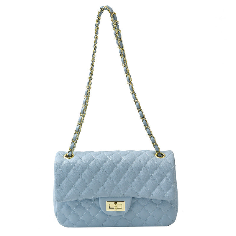 Women's Classic Style Diamond Pattern Chain Fashion Large Small Square Bags