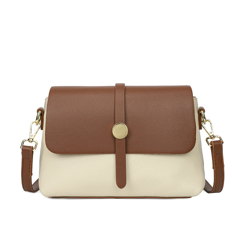 Women's Genuine Leather Fashion Trend Top Layer Shoulder Bags