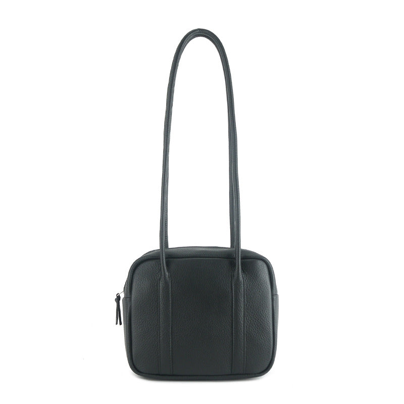 Women's Niche Long Short Leather Tofu With Women's Shoulder Bag