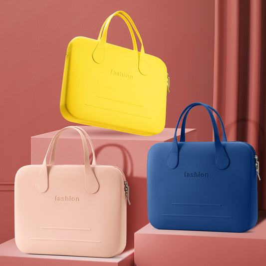 Women's Fashion Simple Computer Storage Notebook Korean Laptop Bag