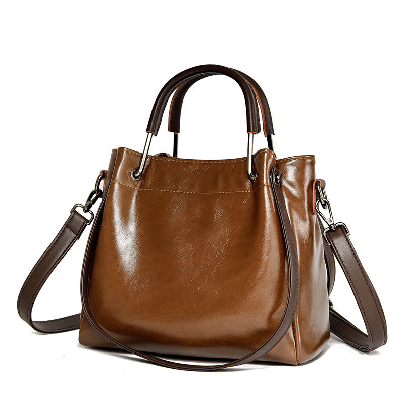 Women's Large Capacity Retro Style Trendy High-grade Women's Handbag