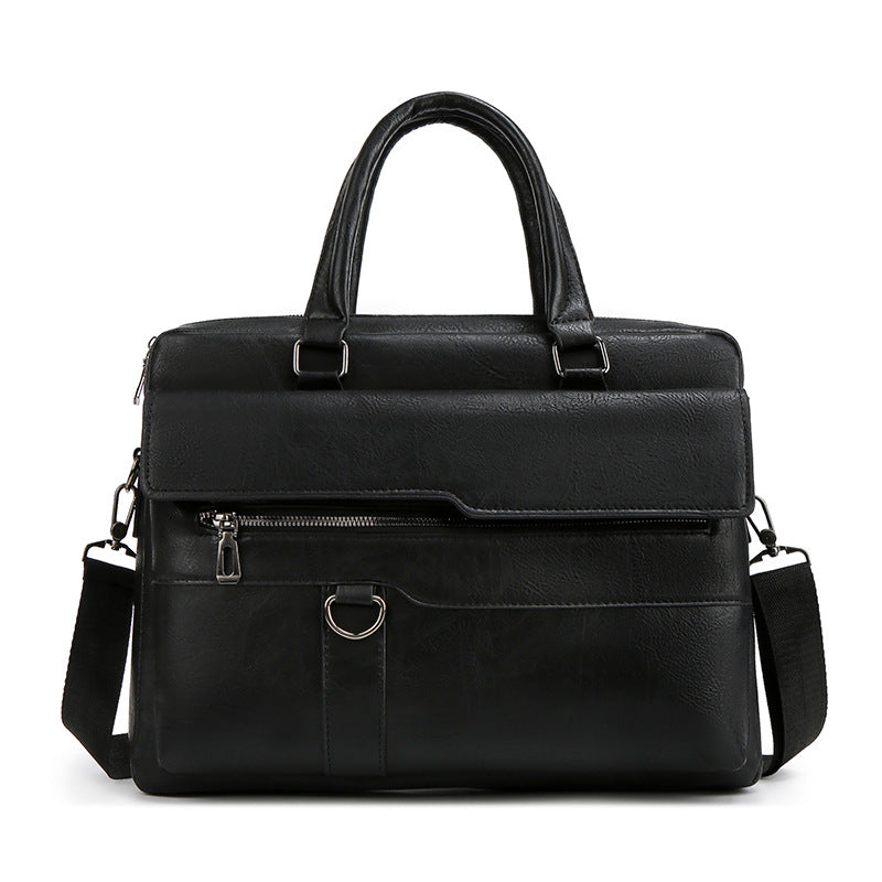 Men's Business Commuter Large Capacity Computer Men's Shoulder Bag