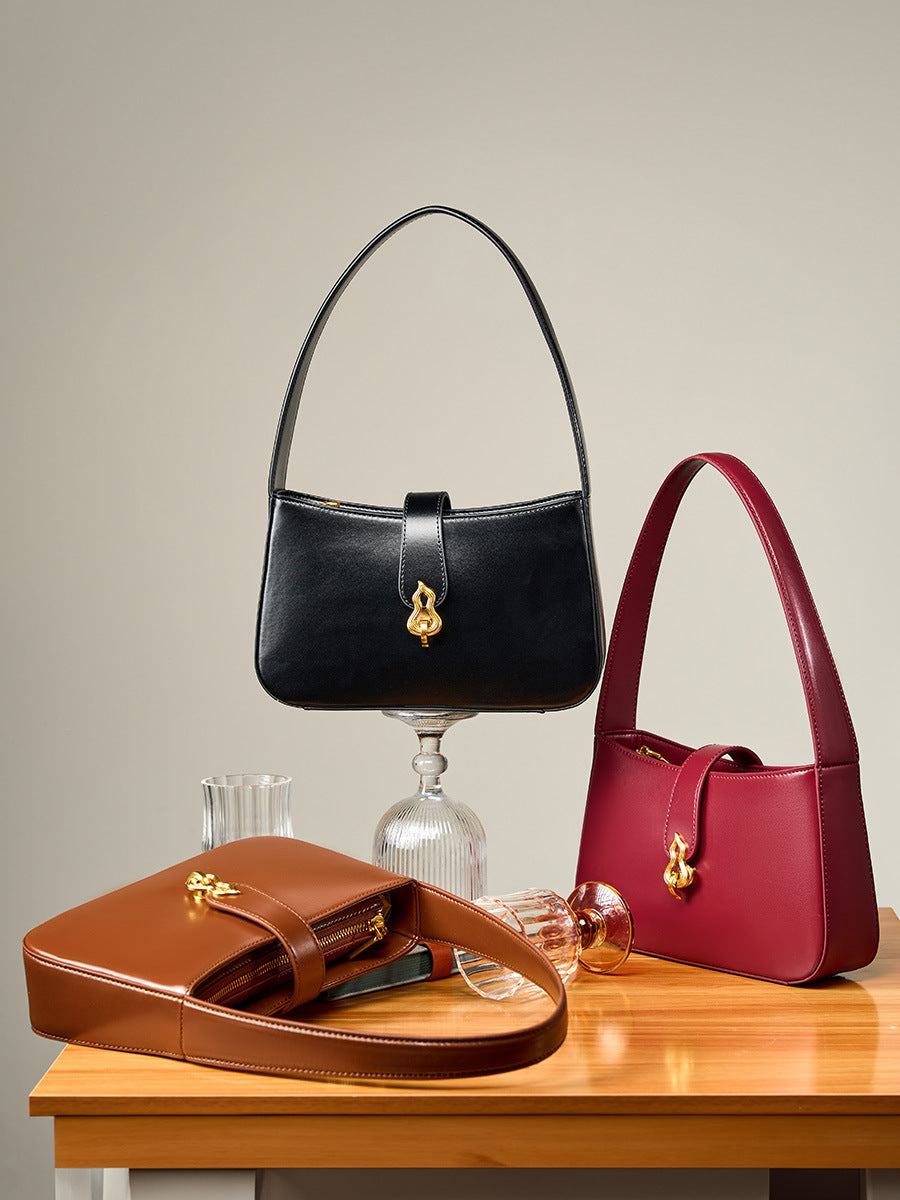 Women's Niche Bridal Wedding Light Red Advanced Women's Messenger Bag
