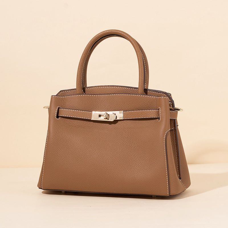 Women's Fashion Genuine Leather Trendy Hand Carrying Women's Messenger Bag