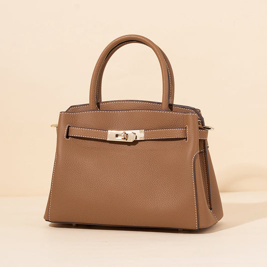 Women's Fashion Genuine Leather Trendy Hand Carrying Women's Messenger Bag