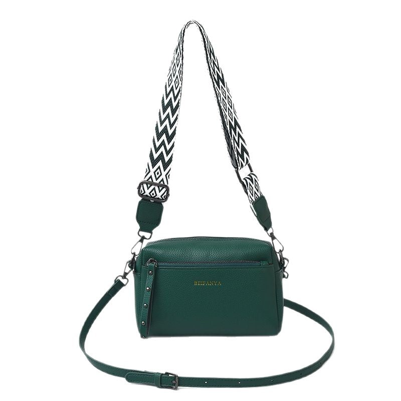 Women's Fashion Trendy Simple Elegant Solid Color Small Square Bags