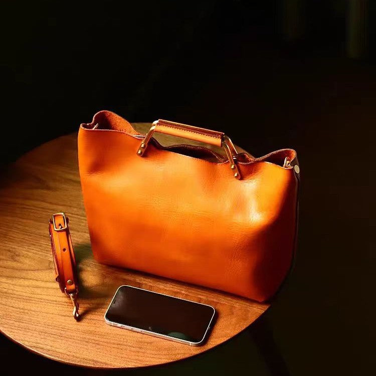 Simple Versatile Leisure Commute Soft Niche Women's Handbag