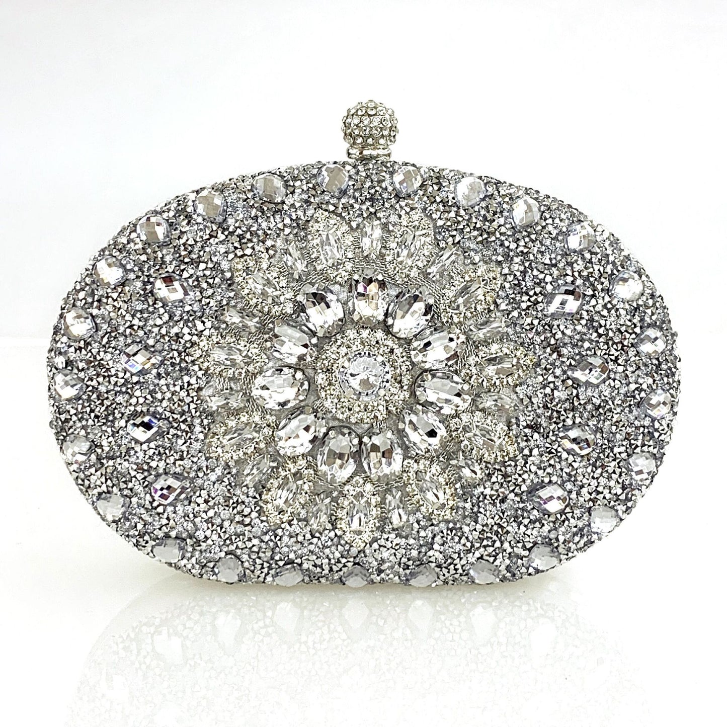 Classy Sunflower Banquet Clutch Dress Diamond Handbags