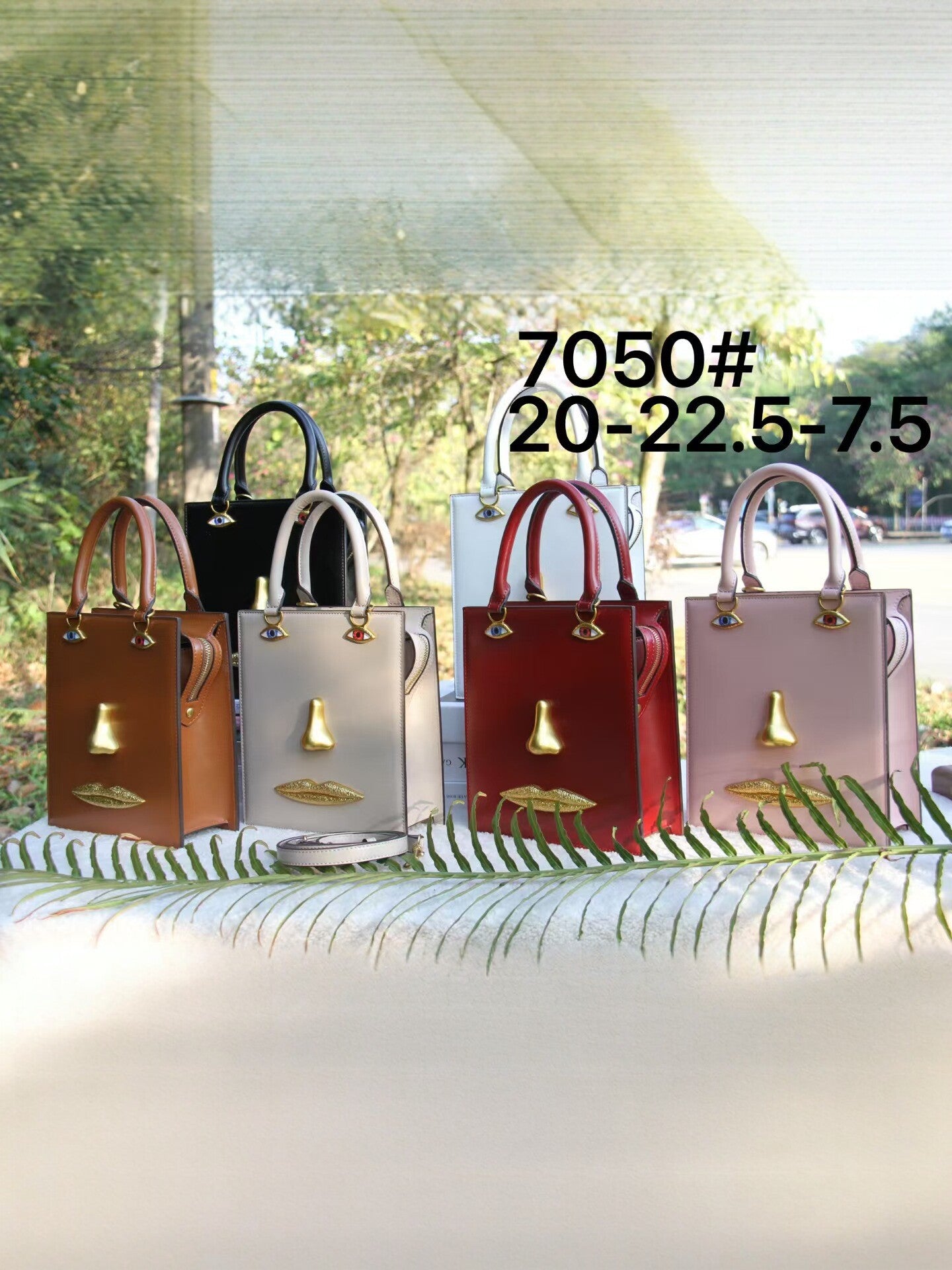 Leather Portable Female Niche Design High Women's Messenger Bag