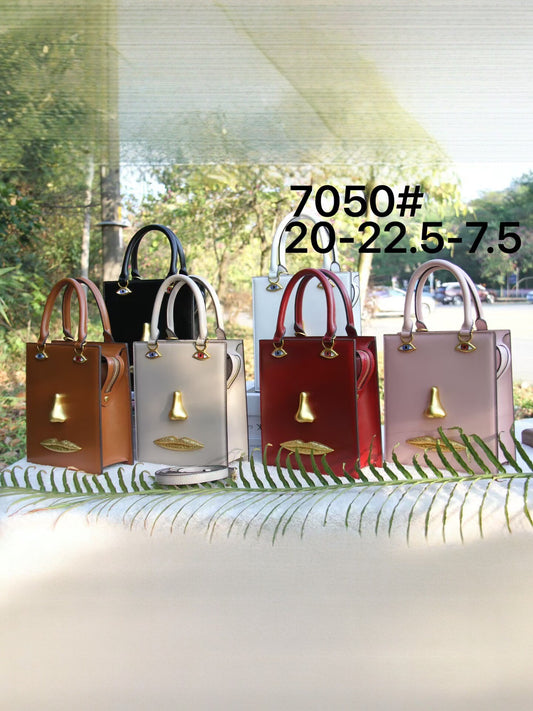 Leather Portable Female Niche Design High Women's Messenger Bag