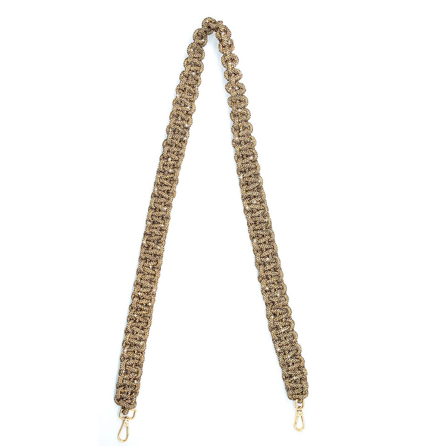 Rhinestone With Handmade Crystal Woven Mini Shiny Bags