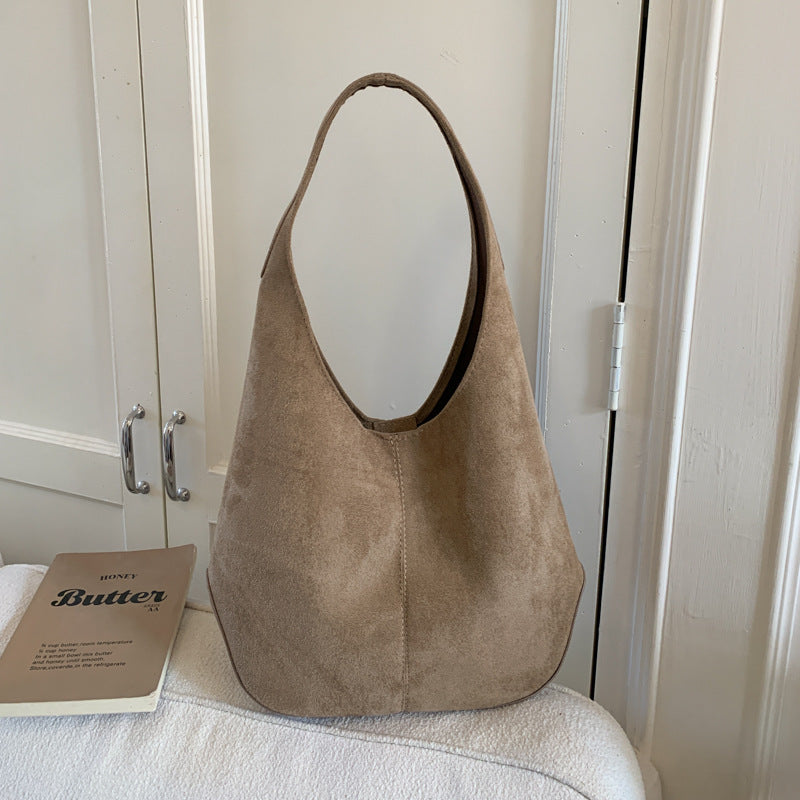 Women's Underarm Trendy Fashion Retro Dumpling Making Women's Shoulder Bag