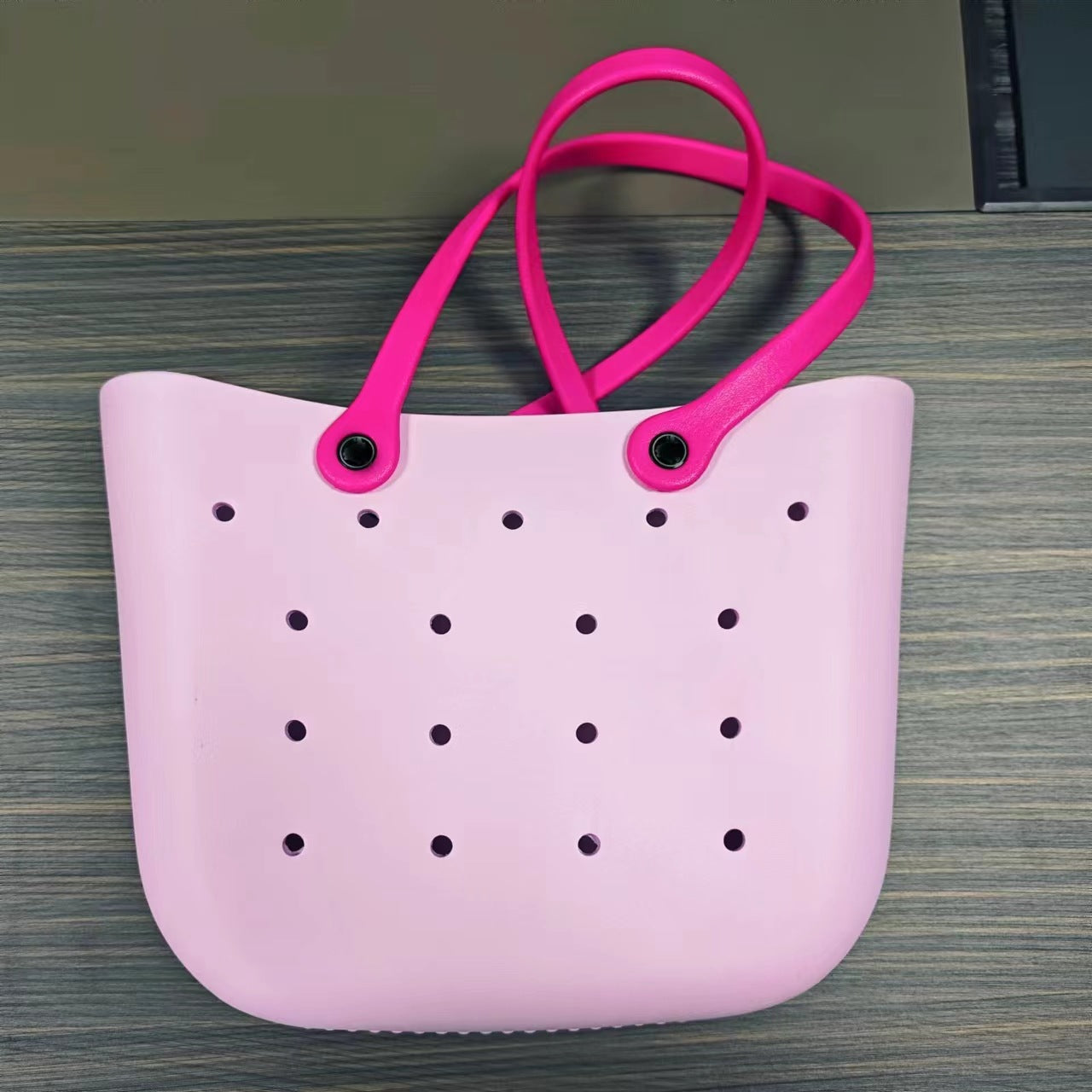Hole Beach Storage Printing Basket Pet Handbags