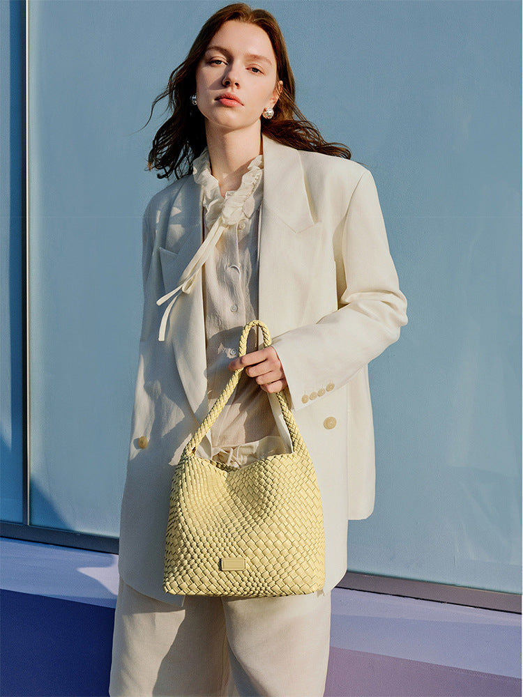 Design Hand-woven Fashion Light Luxury Underarm Women's Shoulder Bag