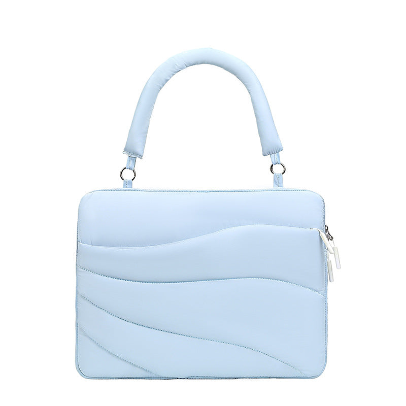 Cloud Computer Portable Lightweight Protective Book Waterproof Down Feeling Tong Bags