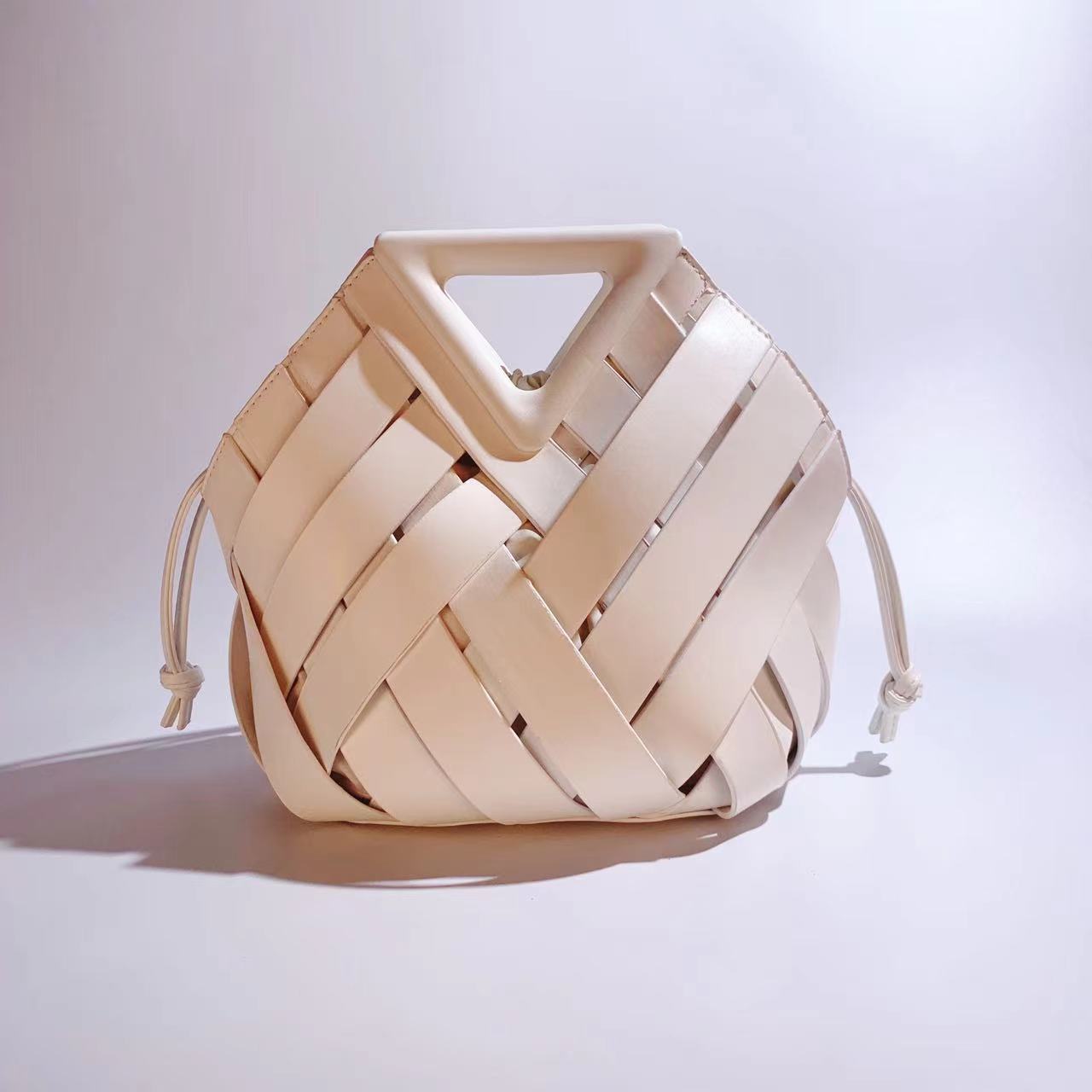 Women's Vegetable Basket Woven Large Capacity Bird Bags