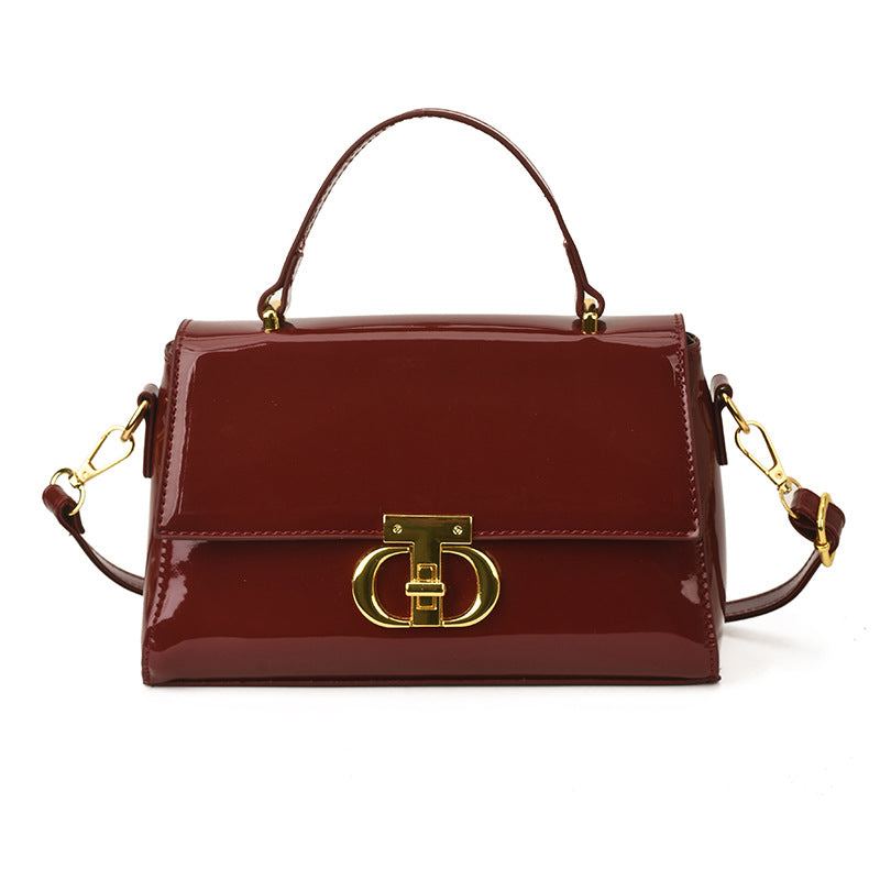 Style Retro Minority Design Simple Light Luxury Small Square Bag