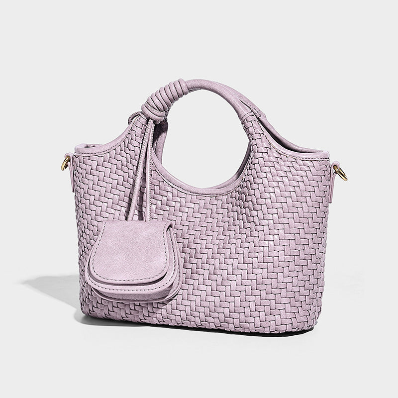 Women's Hand-woven High-grade Vegetable Basket Fashion Mother Women's Shoulder Bag