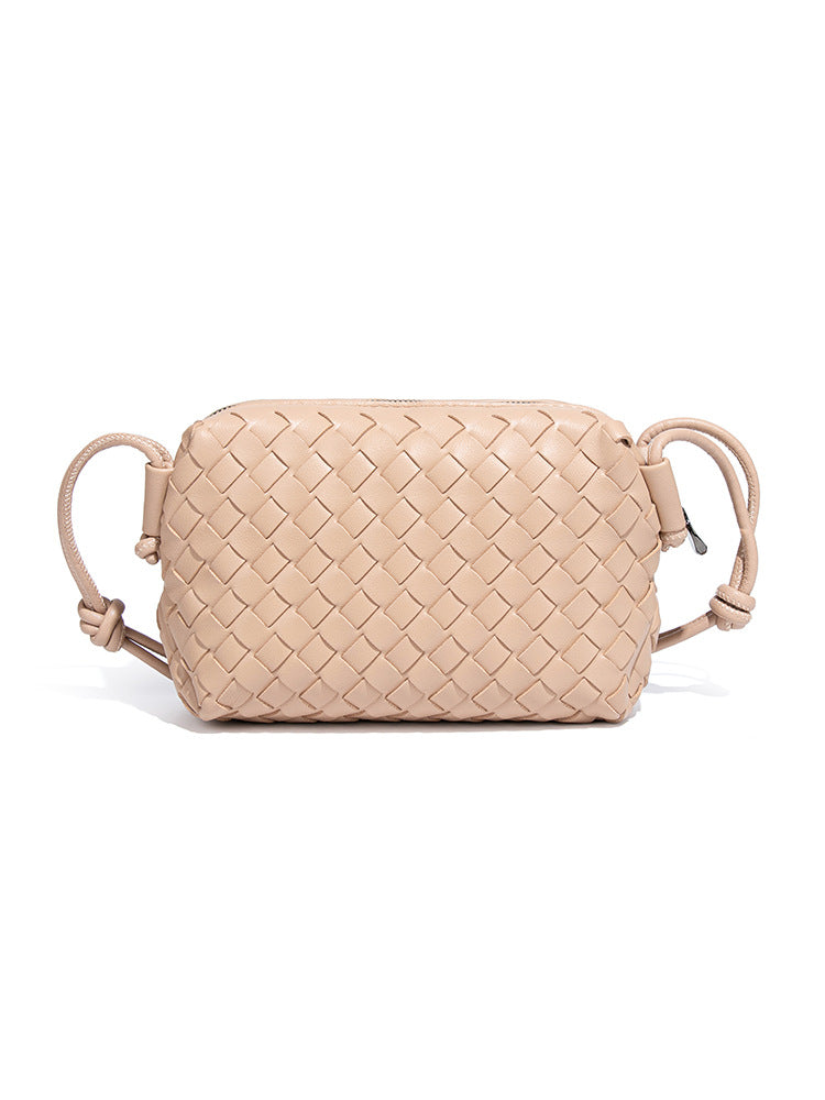 Women's Hand-woven Box Pillow String For Small Square Bag