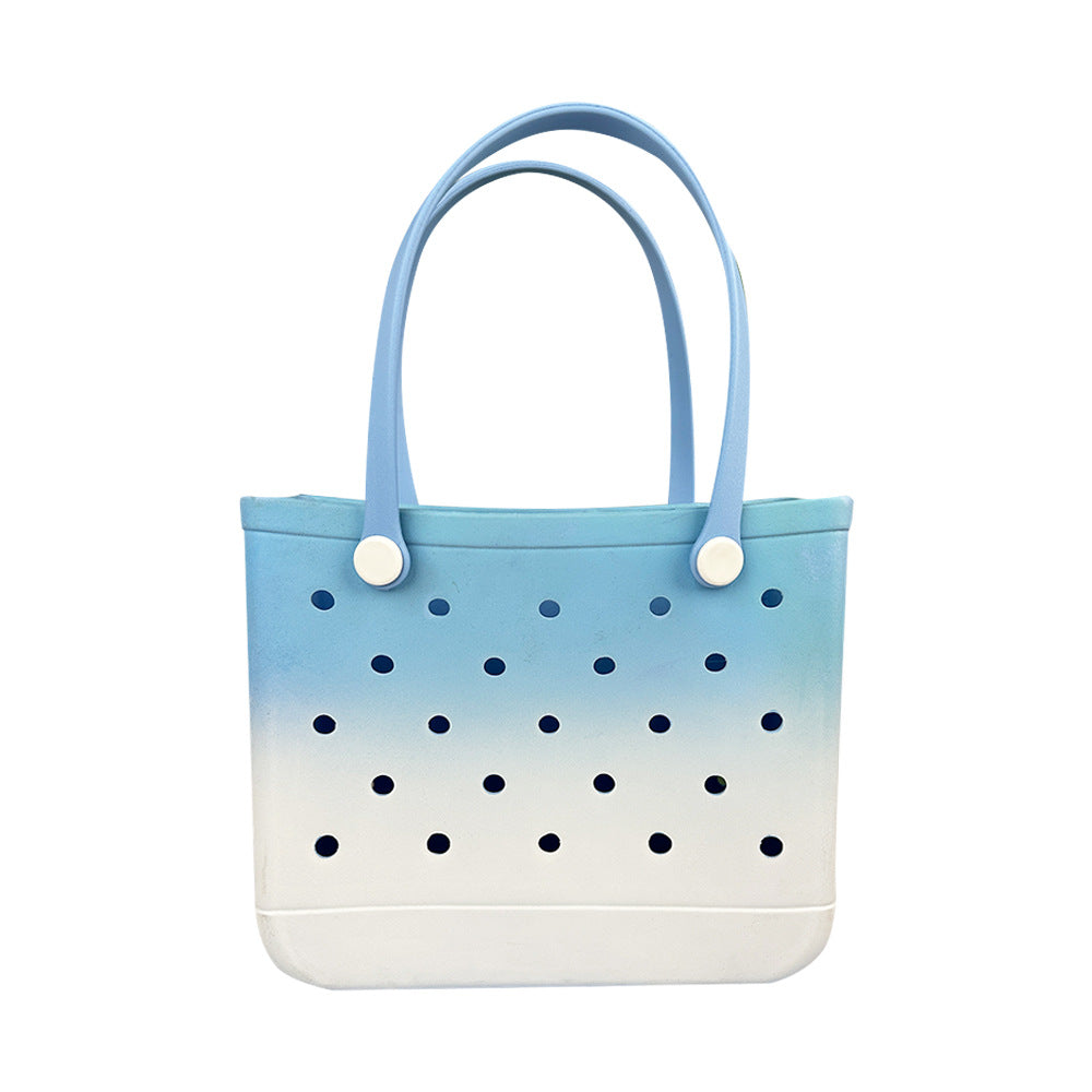 Beach Hole Christmas Halloween Element Printing Vegetable Bags
