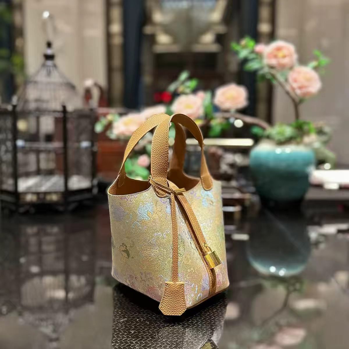 Women's Song Dynasty Brocade National Style Chinese Light Luxury High-grade Western Bags