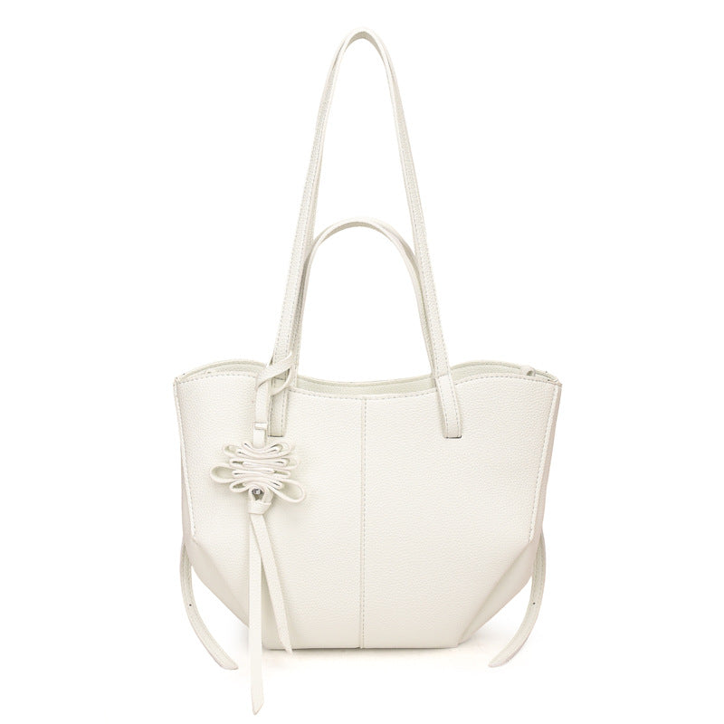 Women's Fashion High Textured Design Portable Vegetable Basket Women's Shoulder Bag