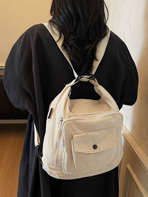 Women's Large Capacity Canvas Lightweight Multifunctional Sling Women's Shoulder Bag