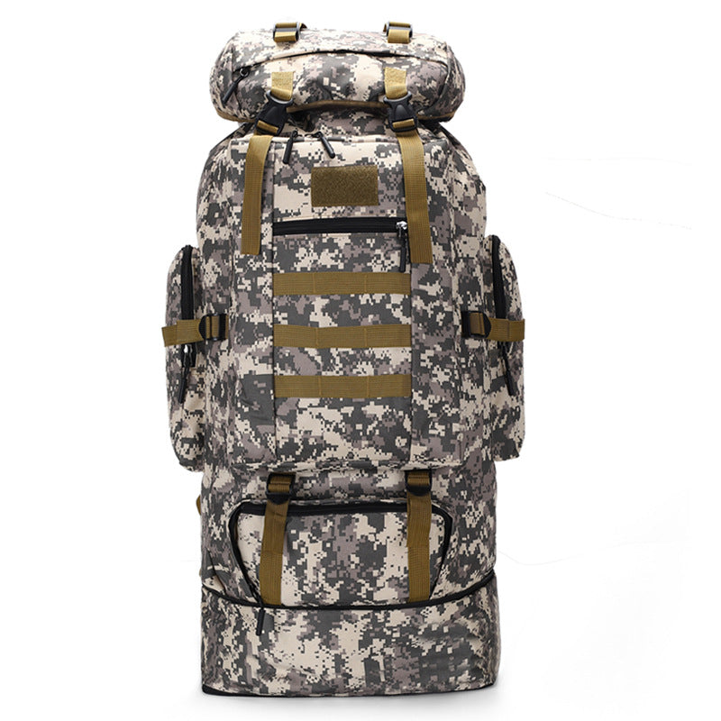 Women's & Men's Large Capacity Expandable Heightened Camping Mountain Climbing, Hiking Bag