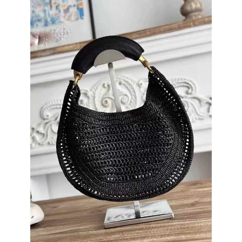 Selenodont Large Capacity Beach Simple Design Women's Handbag