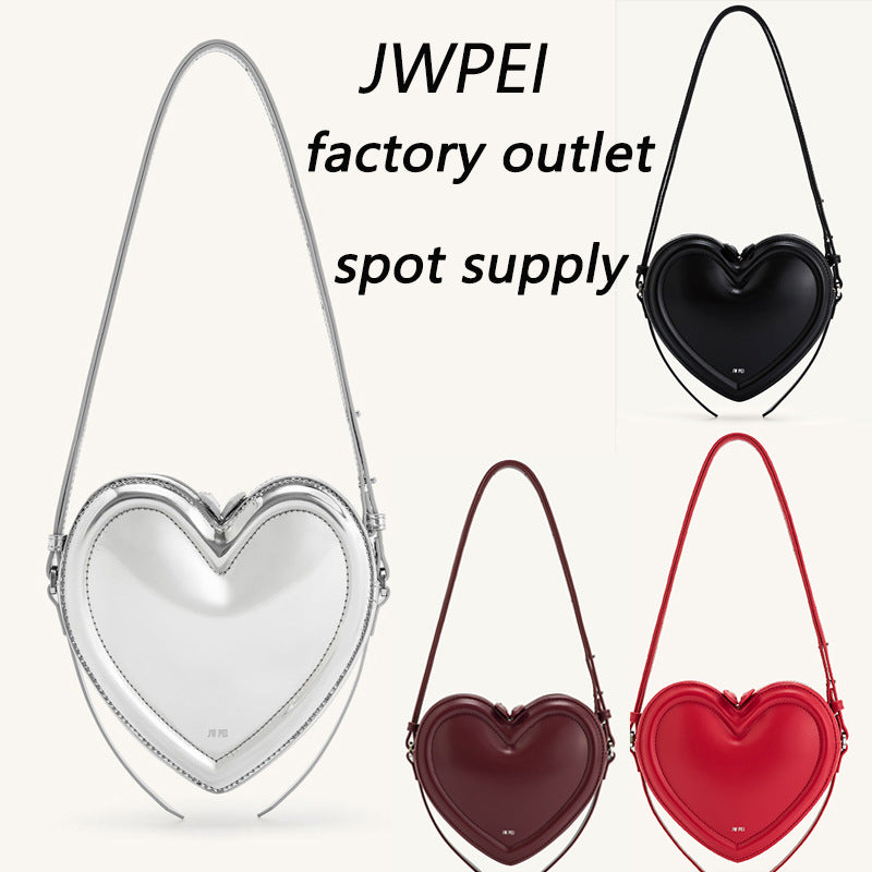 Women's Heart-shaped Design Sweet Cool Three-dimensional Heart Bags