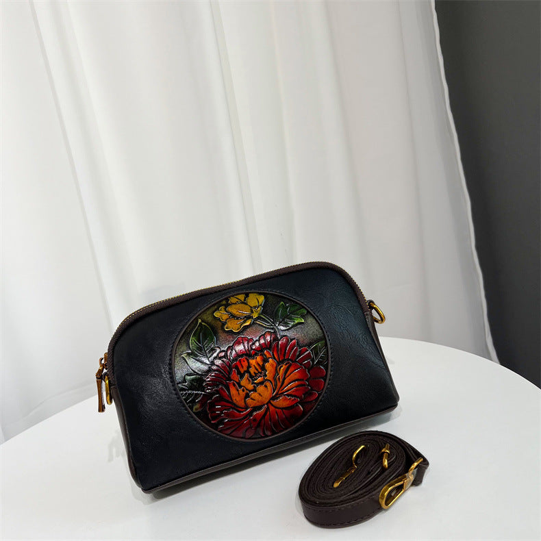 Chinese Style Versatile High Quality Large Capacity Ethnic Commute Handbags