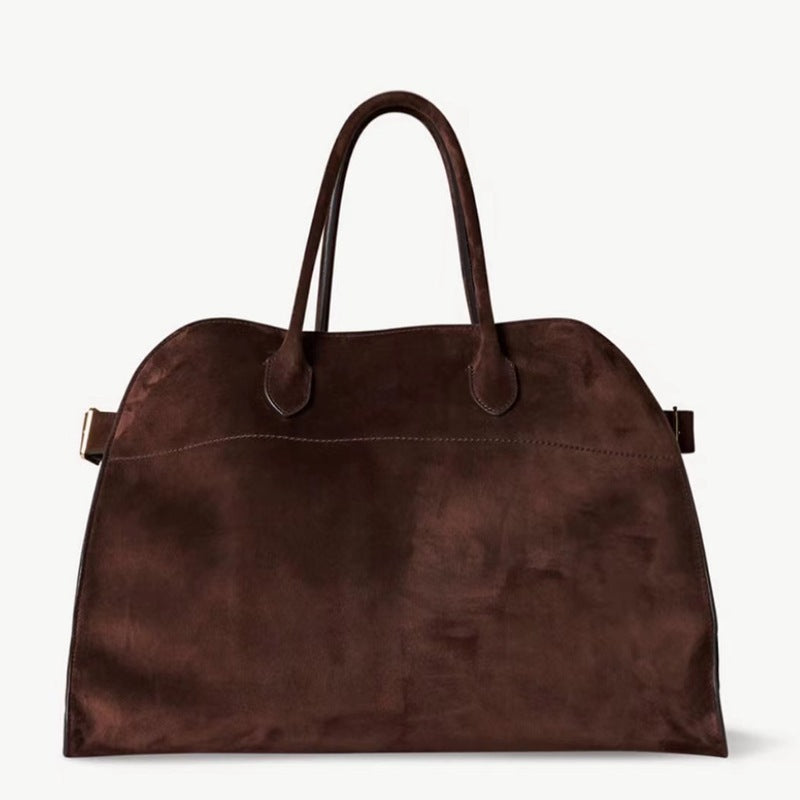 Beautiful Cowhide Leather Minimalist Large Capacity Tote Bags