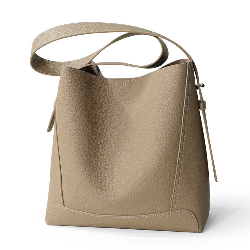 Women's High-grade Design Genuine Leather Large Capacity Women's Shoulder Bag
