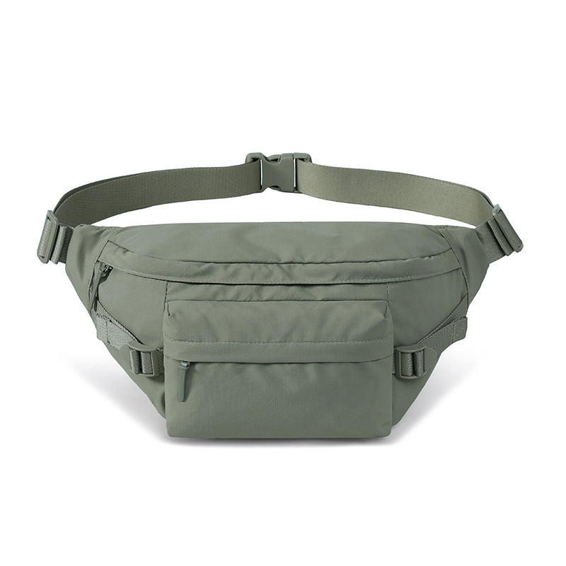 Charming Graceful Simple Denim College Cycling Women's Chest Bag, Fanny Pack