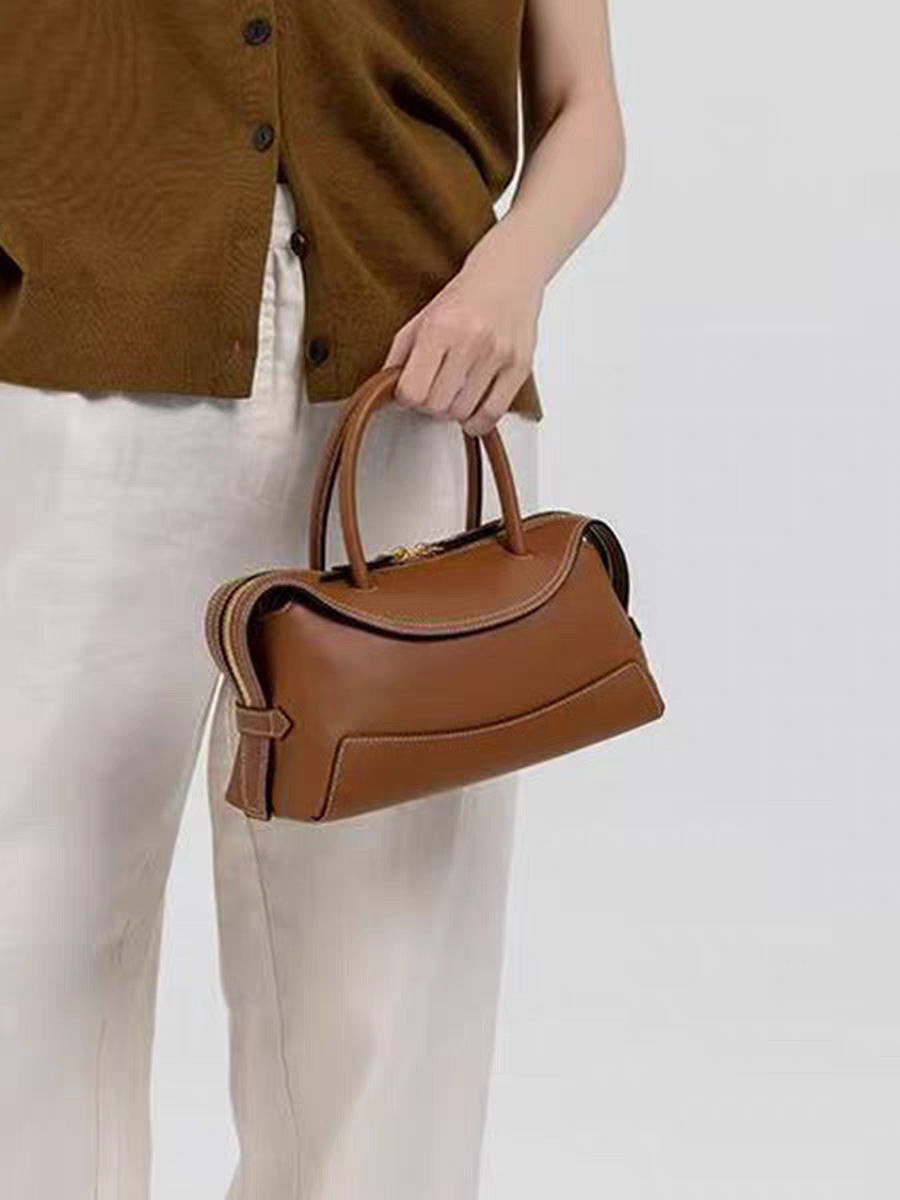 Women's Simple Fashion Portable Bowling Commuter Pillow Bags