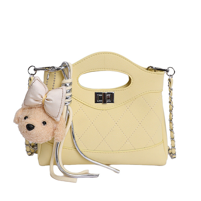Women's Korean Style Niche Diamond Quilted Fashionable Handbags