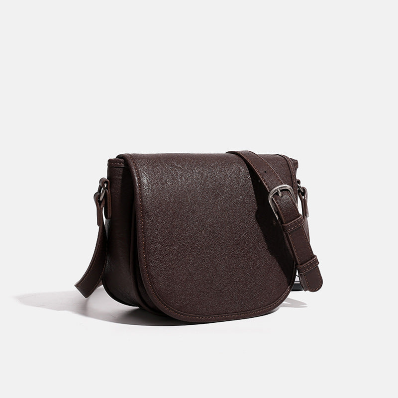 Innovative Vintage Saddle Pattern Simple Commute Small Square Bag