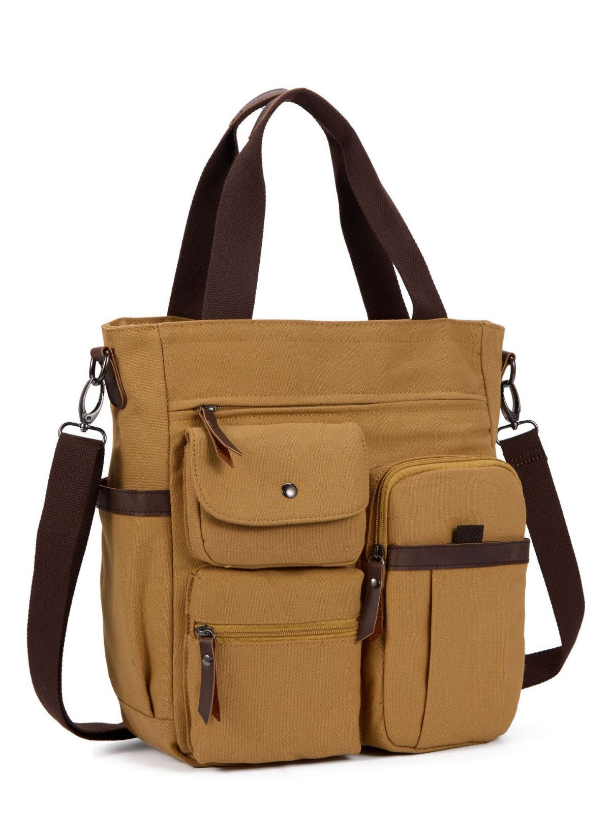 Slouchy Classy Men's Canvas Large Capacity Men's Shoulder Bag