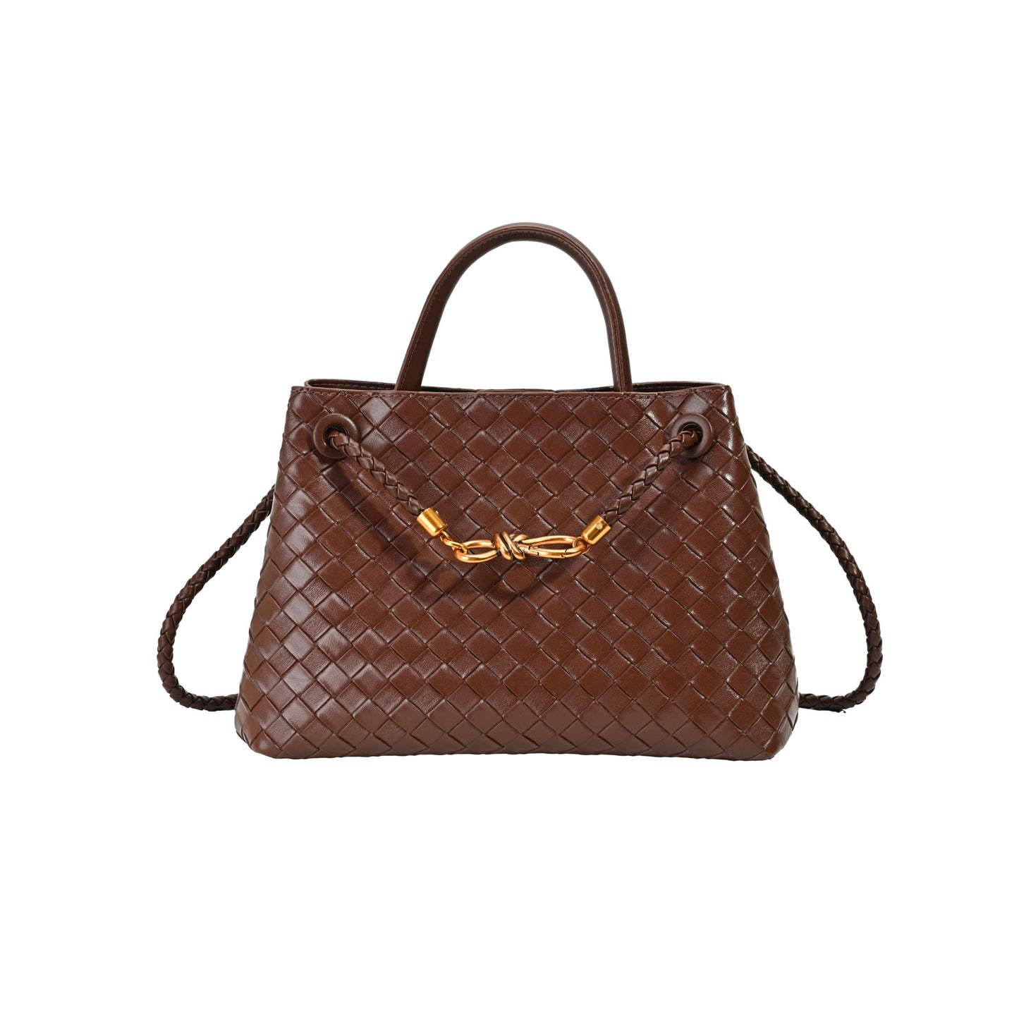 Women's Texture Plaid Noble Fashion Temperament Beautiful Niche Women's Messenger Bag