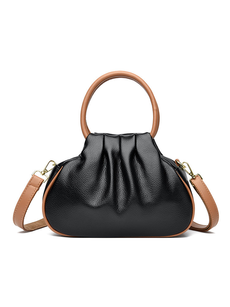 Women's Cloud Dumpling Large Capacity Mom Pleated Women's Handbag