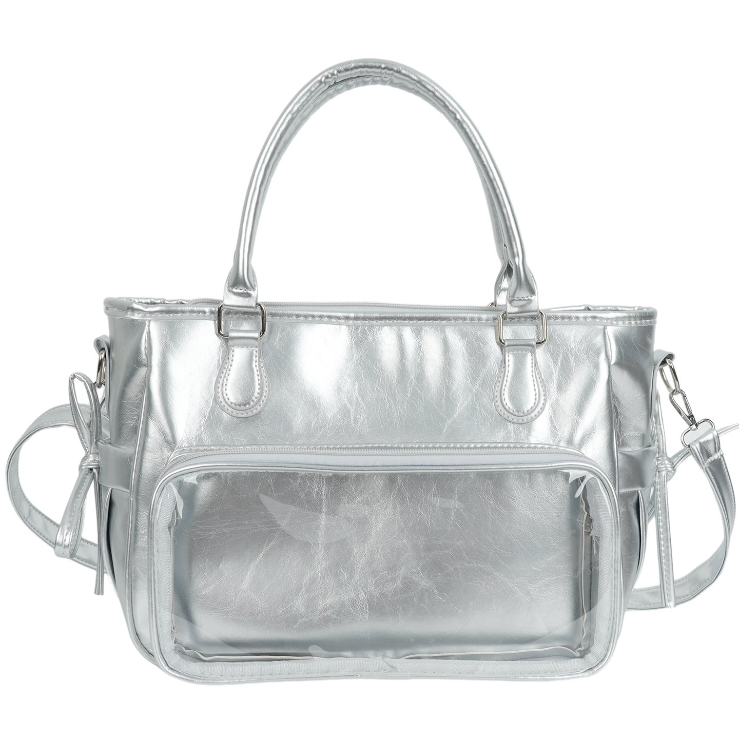 Cartoon Doll Large Capacity Transparent Texture Tote Bags