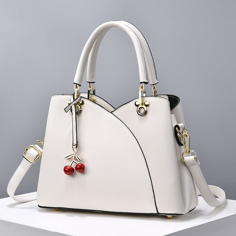 Women's Large Capacity Solid Color Mom Fashion Women's Handbag