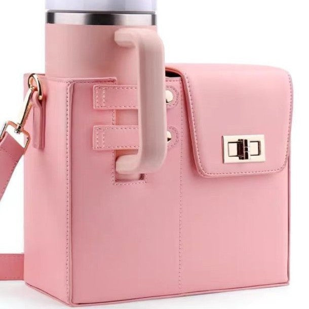 Portable Beverage Bottle Kettle Large Thermal Insulated Women's Messenger Bag